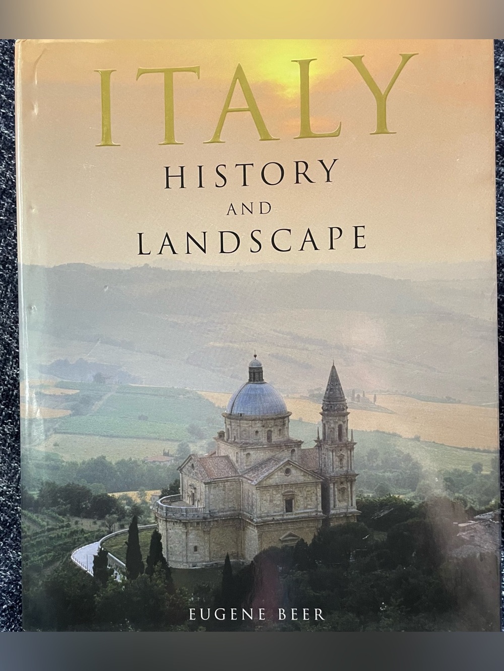 Italy: History and Landscape by Eugene Beer - Soft Cover, Beige Green Cover